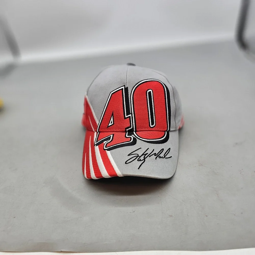 Chase Authentics Sterling Marlin Coors Light #40 NASCAR Racing Hat Grey Red NWT